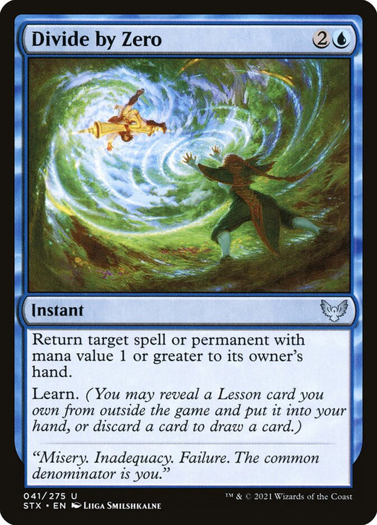 MTG Card Title: Divide by Zero STX/41