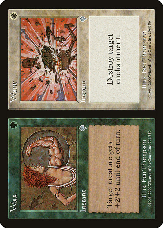 MTG Card Title: Wax // Wane INV/296