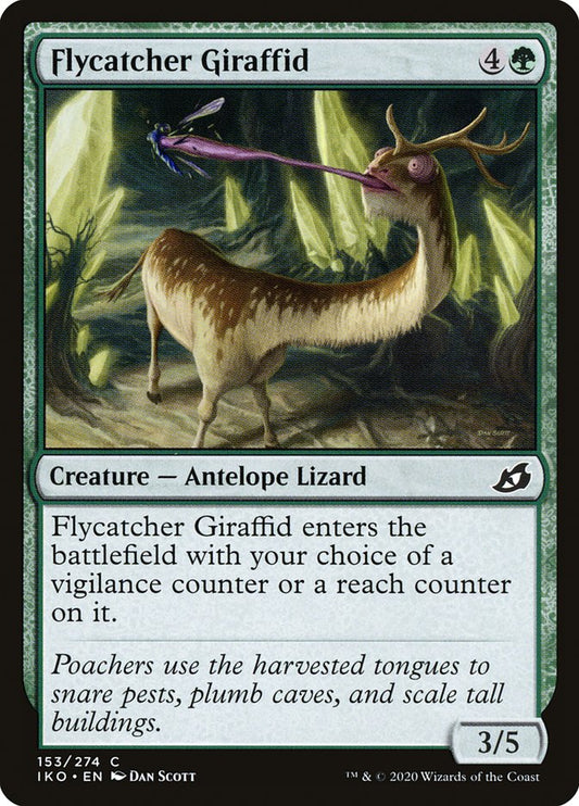 MTG Card Title: Flycatcher Giraffid IKO/153
