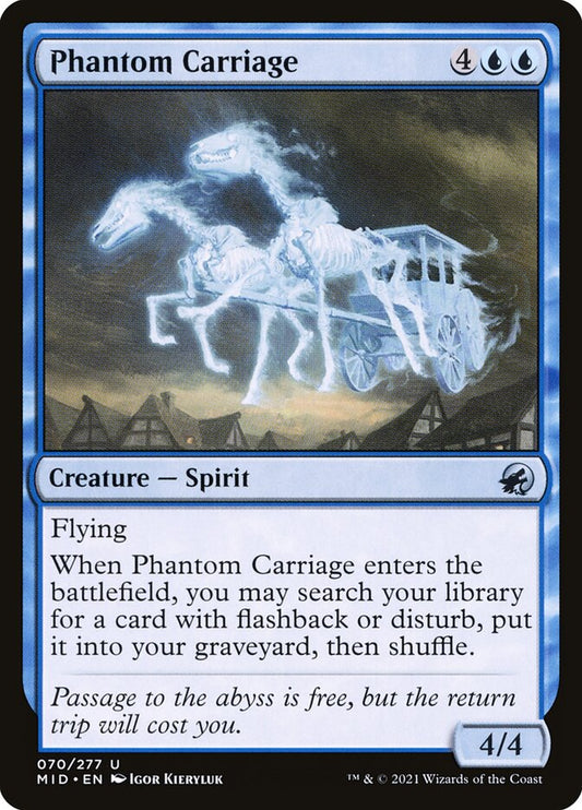 MTG Card Title: Phantom Carriage MID/70