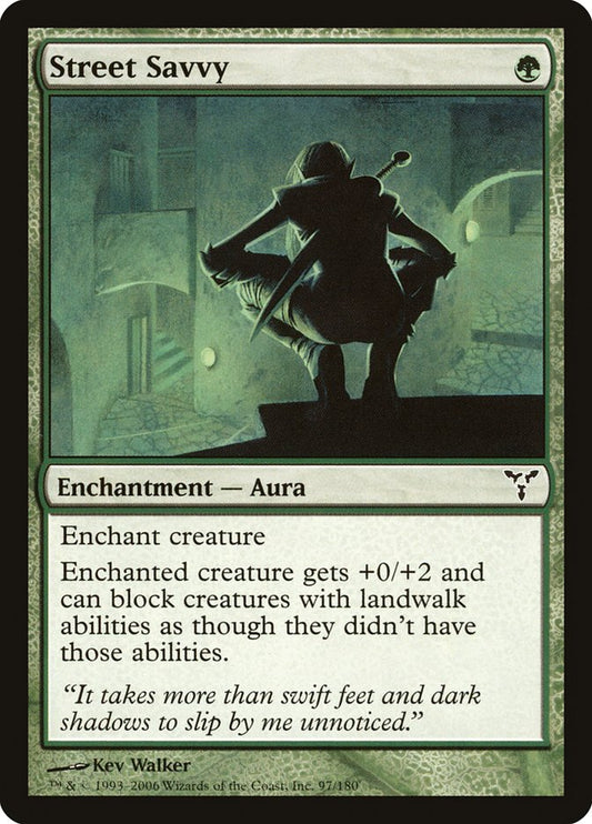 MTG Card Title: Street Savvy DIS/97