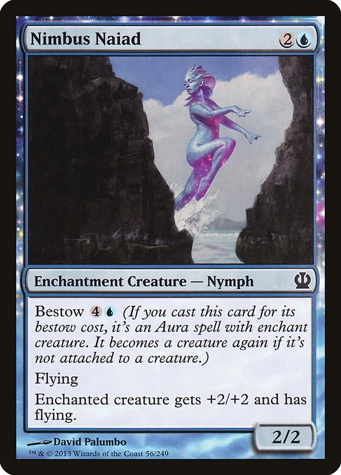 MTG Card Title: Nimbus Naiad THS/56