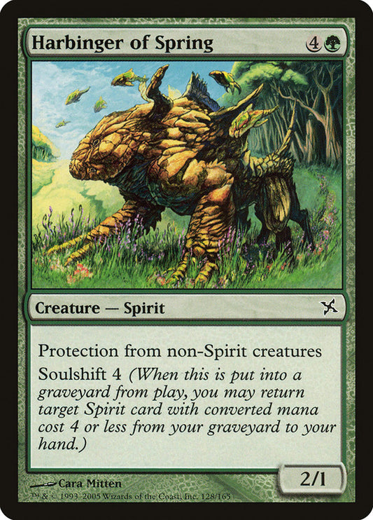MTG Card Title: Harbinger of Spring BOK/128