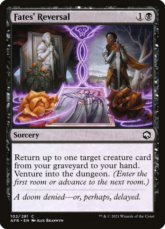 MTG Card Title: Fates' Reversal AFR/102