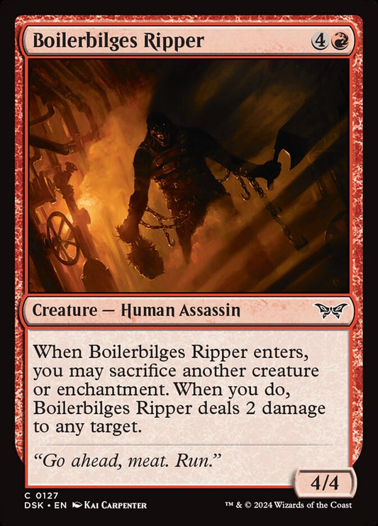 MTG Card Title: Boilerbilges Ripper DSK/127