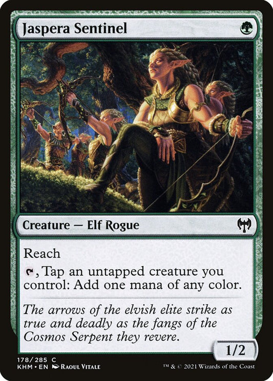 MTG Card Title: Jaspera Sentinel KHM/178