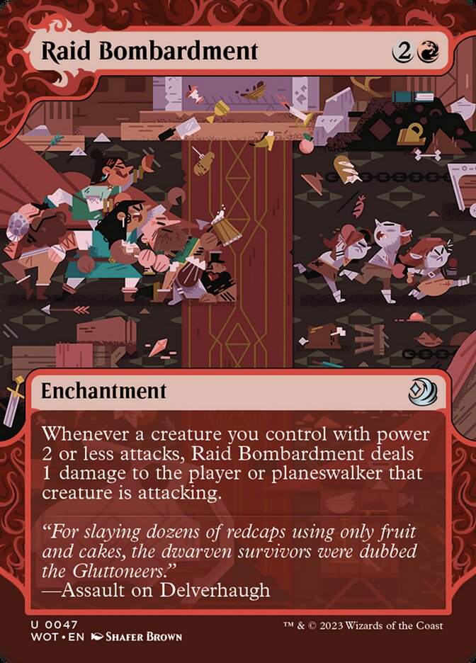 MTG Card Title: Raid Bombardment WOT/47