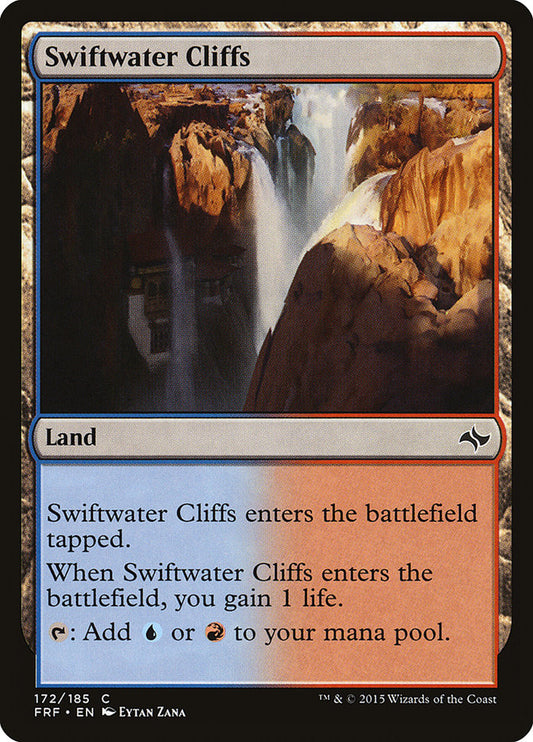 MTG Card Title: Swiftwater Cliffs FRF/172