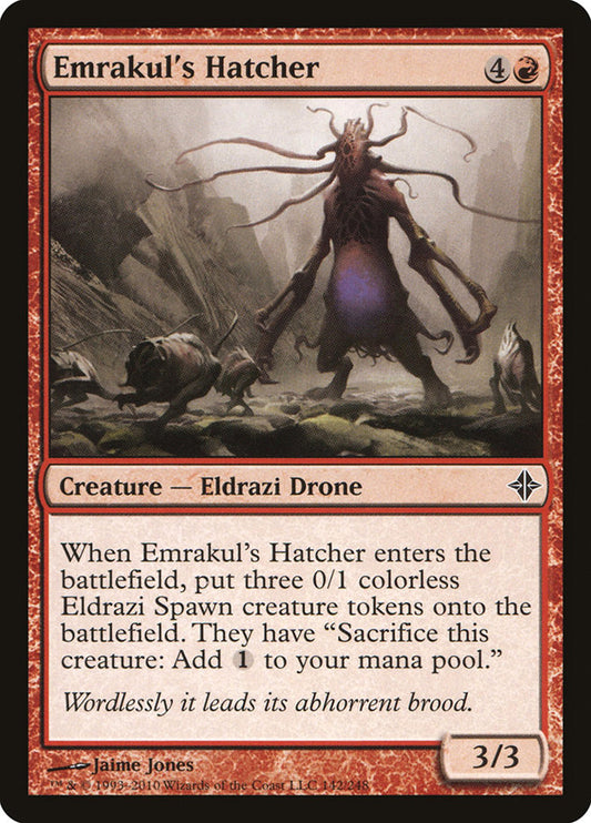 MTG Card Title: Emrakul's Hatcher ROE/142