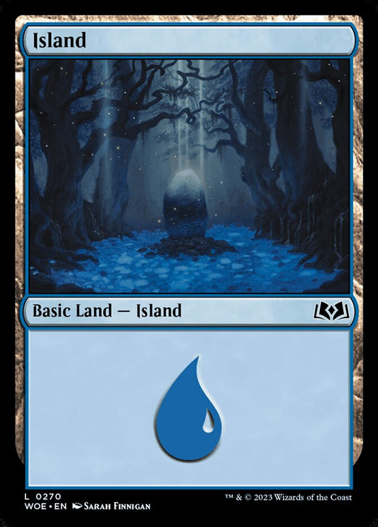 MTG Card Title: Island WOE/270