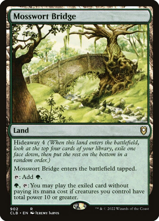 MTG Card Title: Mosswort Bridge CLB/902