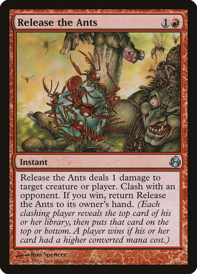 MTG Card Title: Release the Ants MOR/98