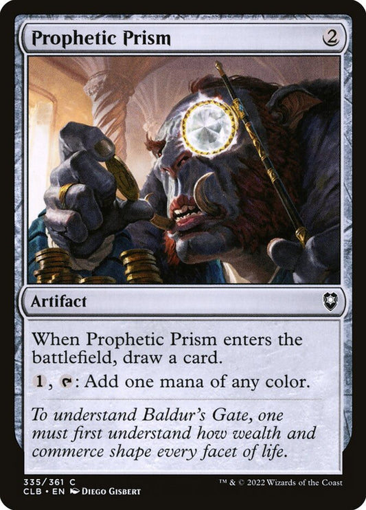 MTG Card Title: Prophetic Prism CLB/335