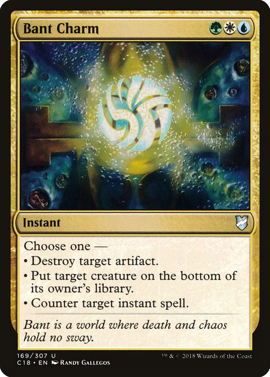 MTG Card Title: Bant Charm C18/169