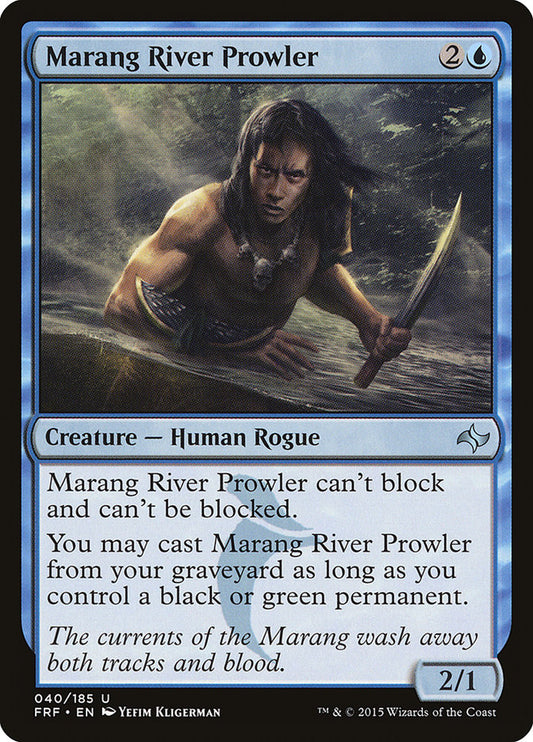 MTG Card Title: Marang River Prowler FRF/40