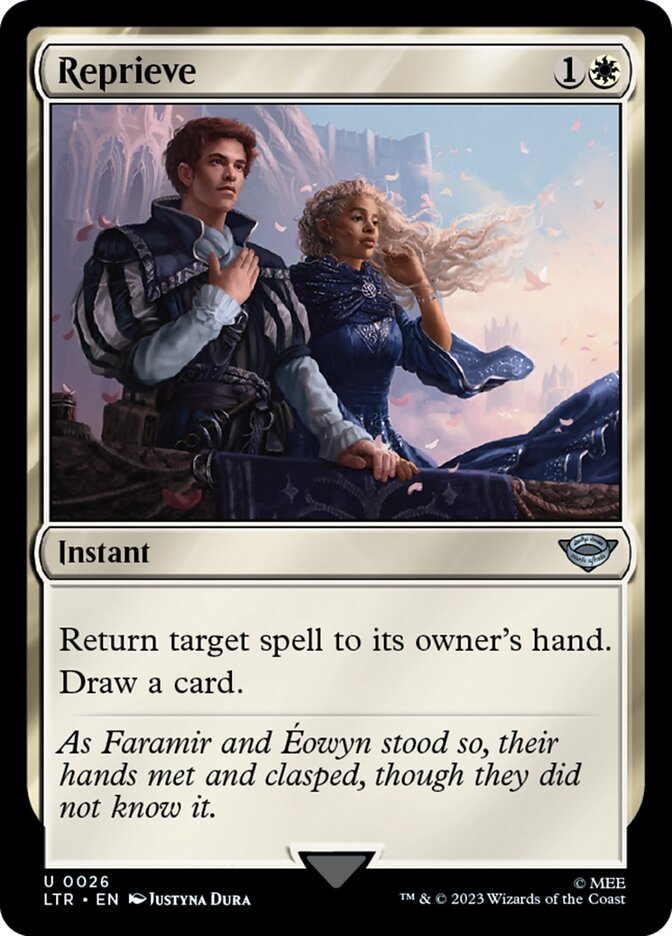 MTG Card Title: Reprieve LTR/26
