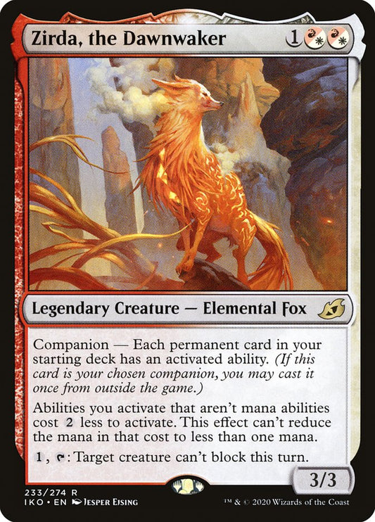 MTG Card Title: Zirda, the Dawnwaker IKO/233