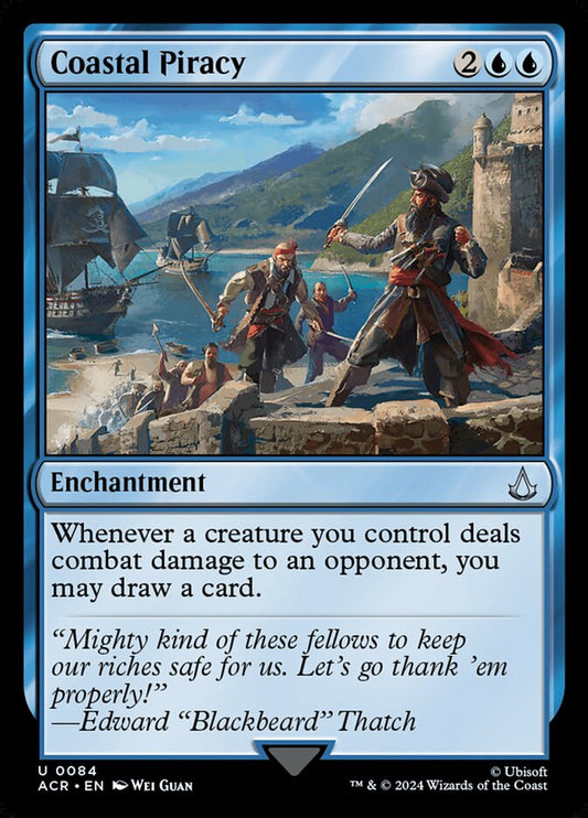 MTG Card Title: Coastal Piracy ACR/84