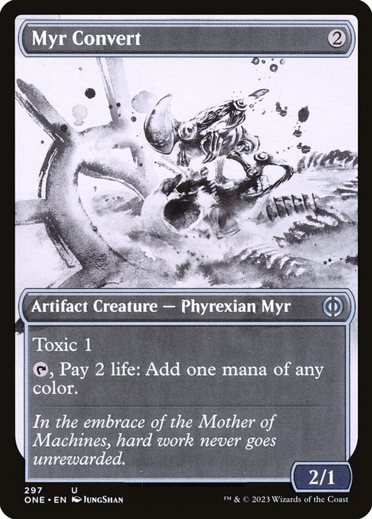 MTG Card Title: Myr Convert ONE/297