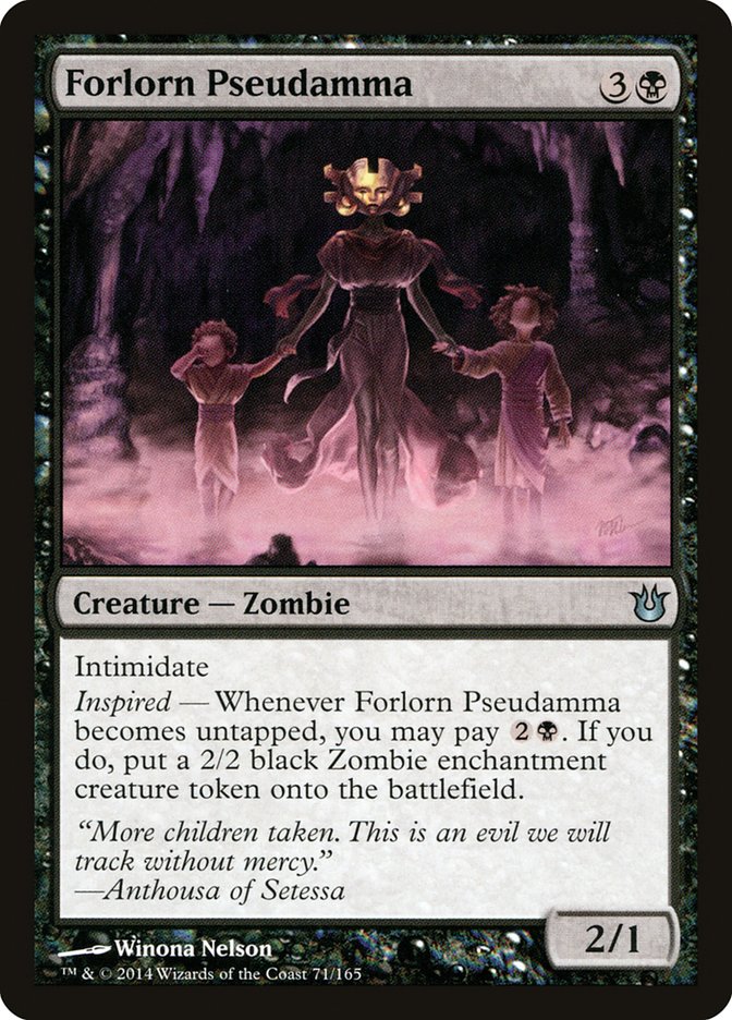 MTG Card Title: Forlorn Pseudamma BNG/71