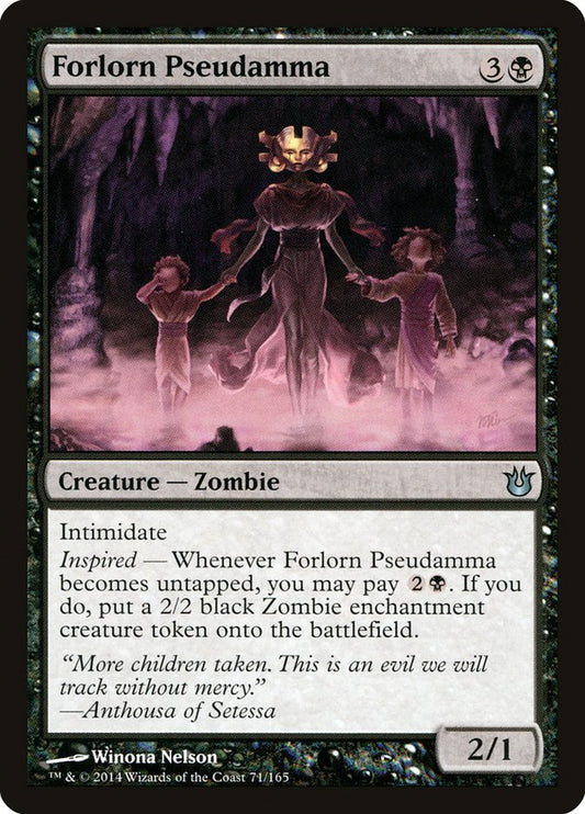 MTG Card Title: Forlorn Pseudamma BNG/71