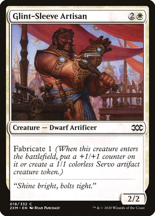 MTG Card Title: Glint-Sleeve Artisan 2XM/18