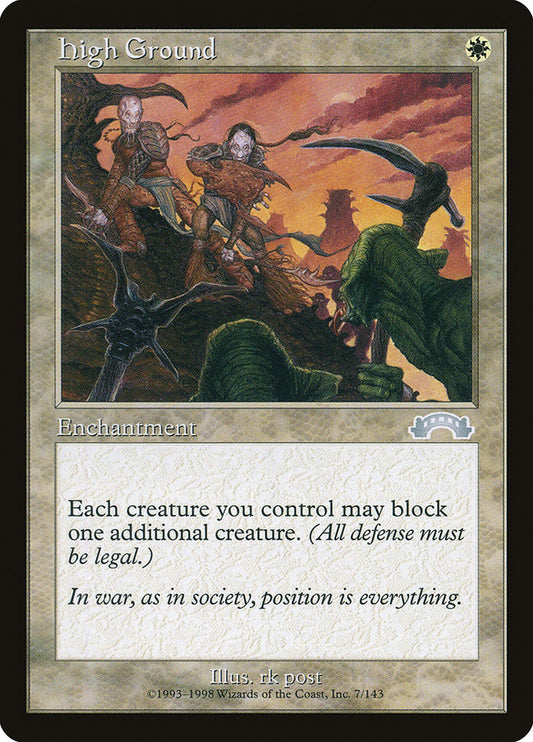 MTG Card Title: High Ground EXO/7