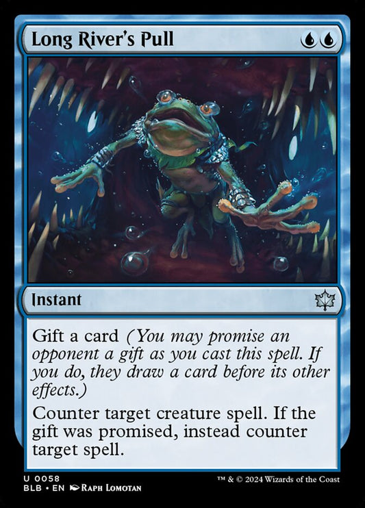 MTG Card Title: Long River's Pull BLB/58