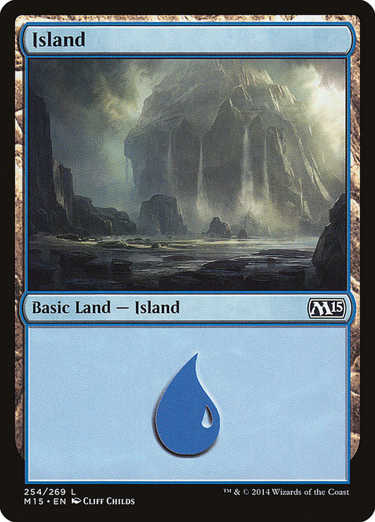 MTG Card Title: Island M15/254