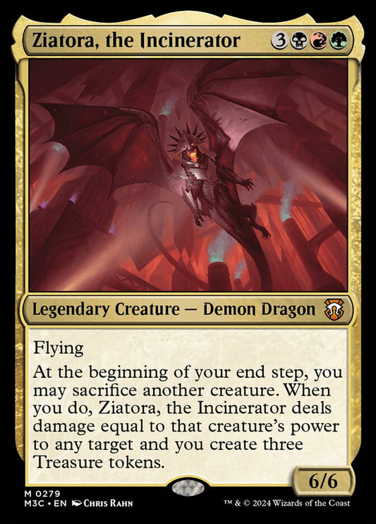 MTG Card Title: Ziatora, the Incinerator M3C/279