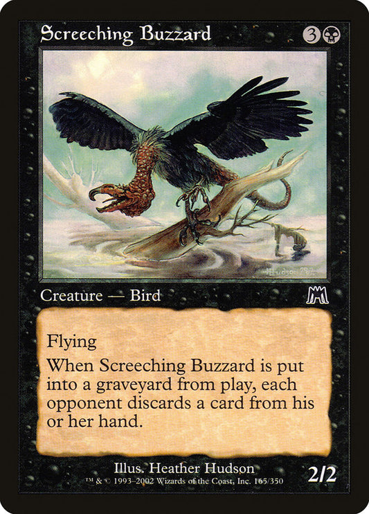 MTG Card Title: Screeching Buzzard ONS/165