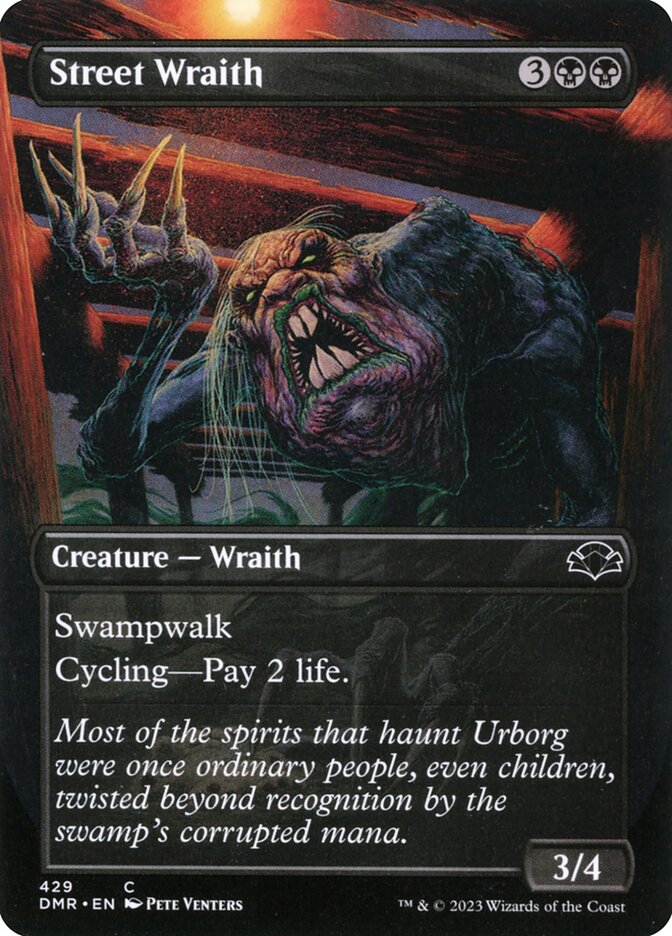 MTG Card Title: Street Wraith DMR/429