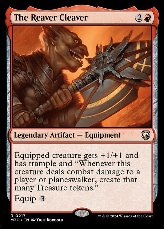 MTG Card Title: The Reaver Cleaver M3C/217