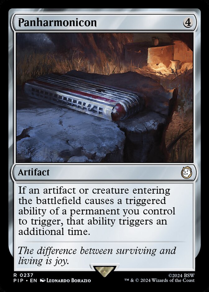 MTG Card Title: Panharmonicon PIP/237