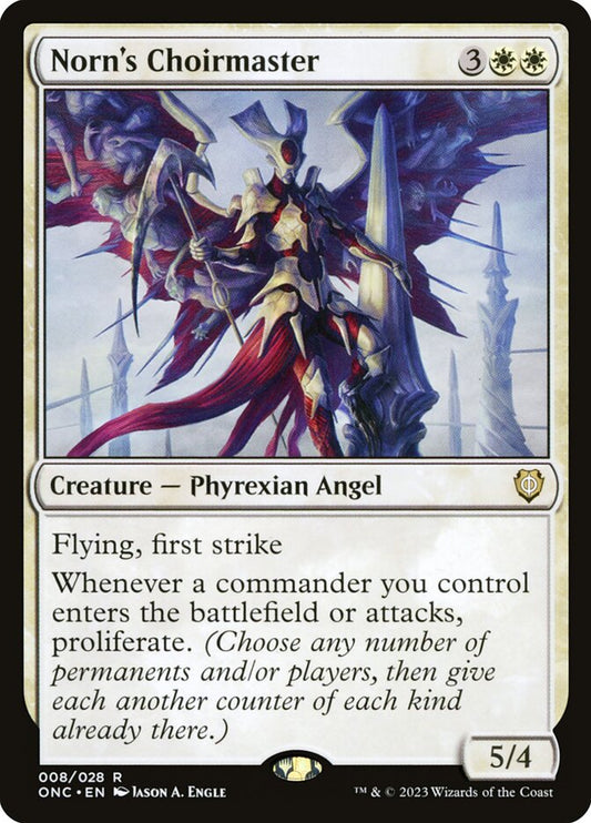 MTG Card Title: Norn's Choirmaster ONC/8