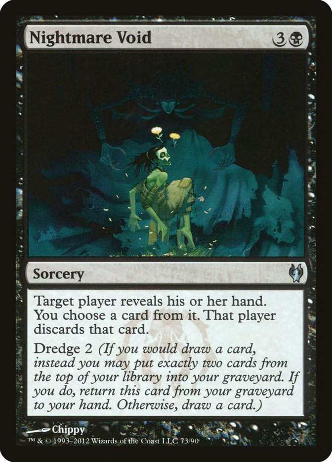 MTG Card Title: Nightmare Void DDJ/73
