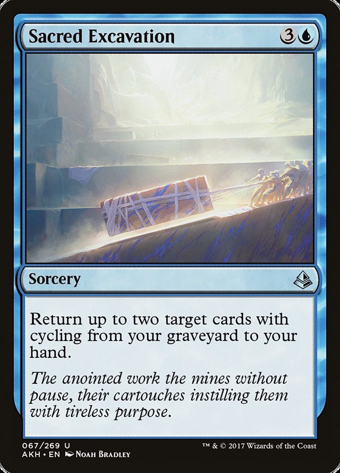 MTG Card Title: Sacred Excavation AKH/67