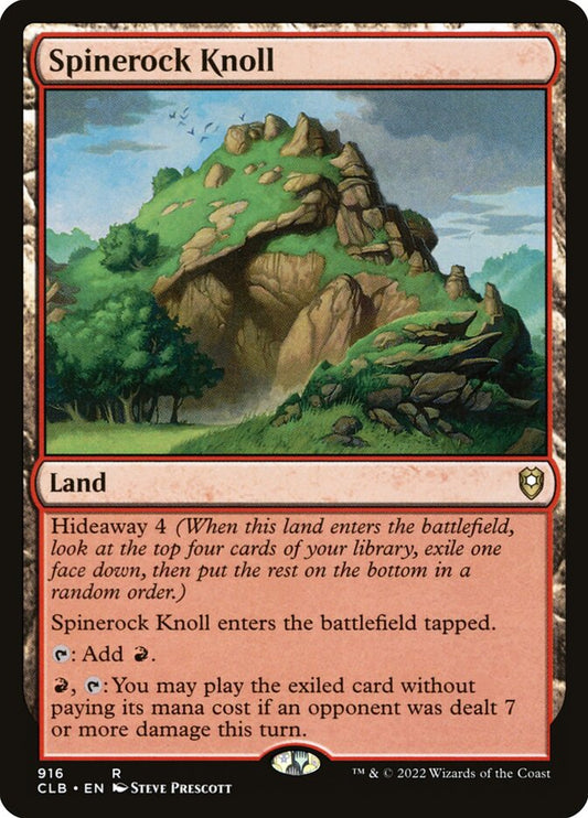 MTG Card Title: Spinerock Knoll CLB/916