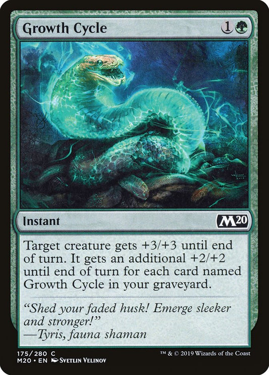 MTG Card Title: Growth Cycle M20/175