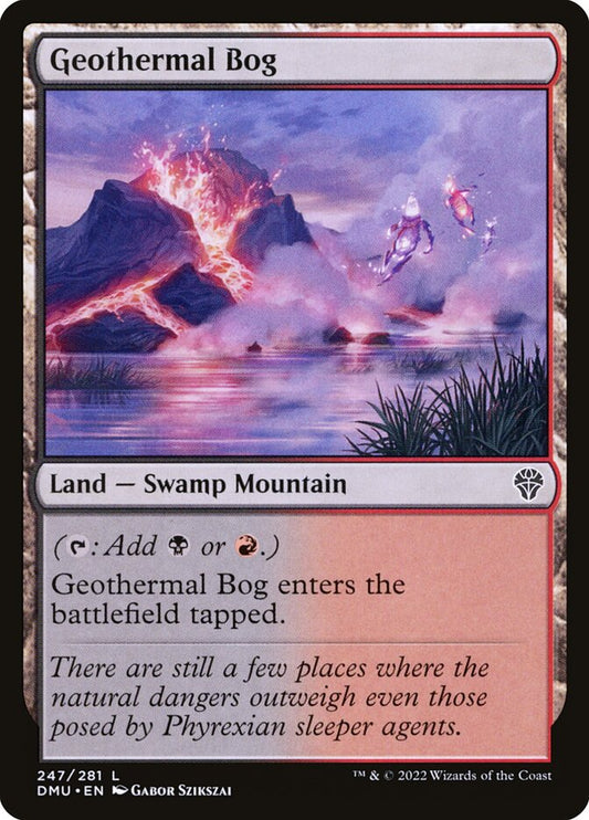 MTG Card Title: Geothermal Bog DMU/247