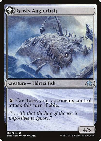 Grizzled Angler // Grisly Anglerfish EMN/63