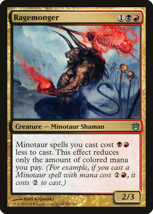 MTG Card Title: Ragemonger BNG/153