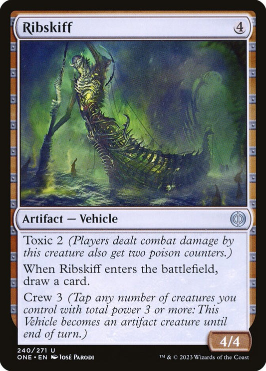MTG Card Title: Ribskiff ONE/240