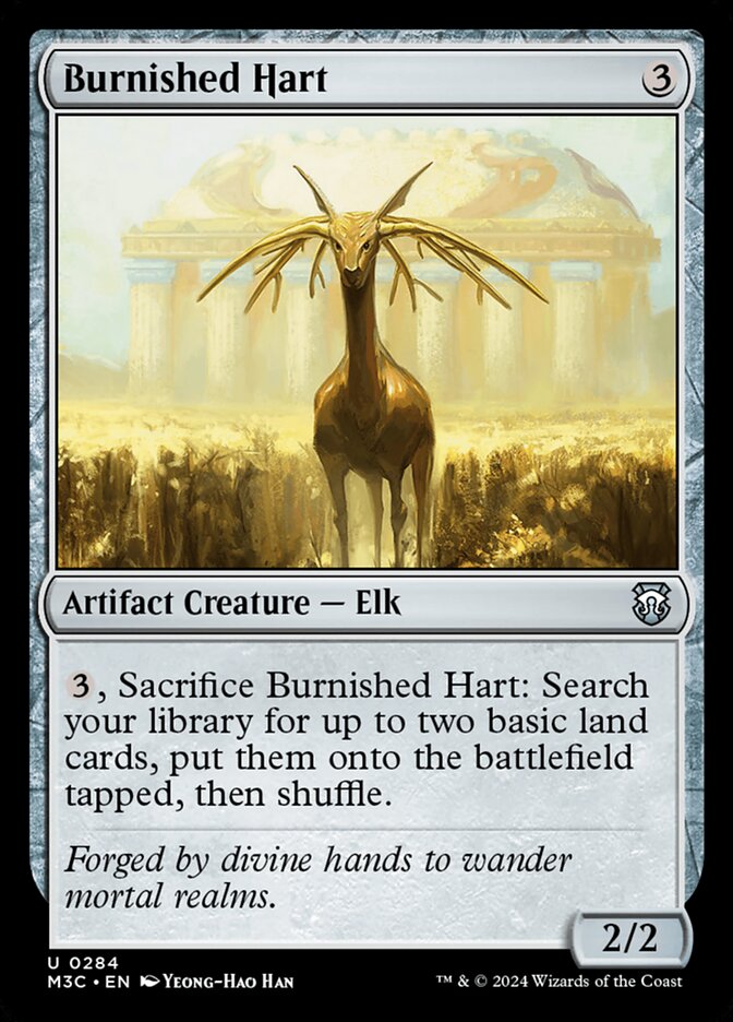 MTG Card Title: Burnished Hart M3C/284
