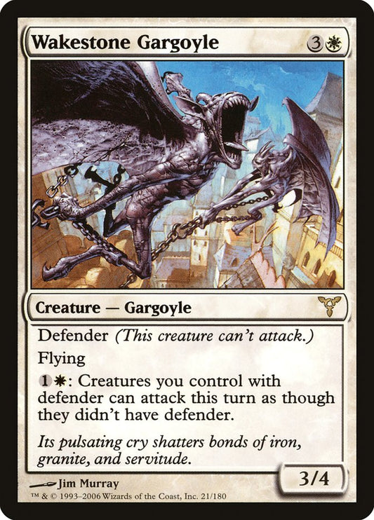 MTG Card Title: Wakestone Gargoyle DIS/21