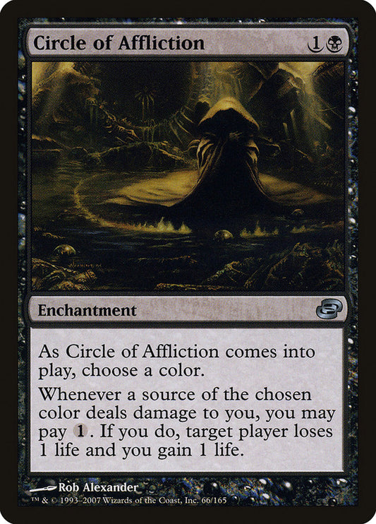 MTG Card Title: Circle of Affliction PLC/66