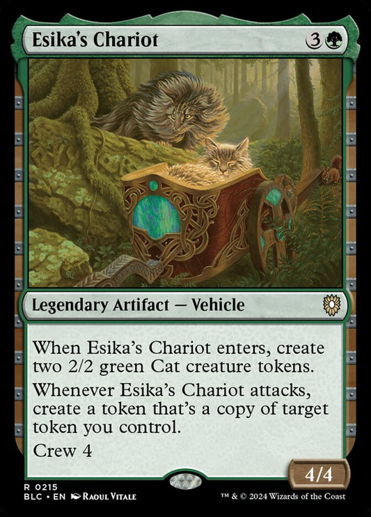 MTG Card Title: Esika's Chariot BLC/215