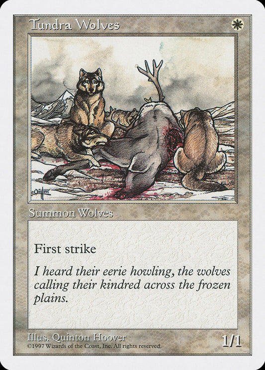 MTG Card Title: Tundra Wolves 5ED/66