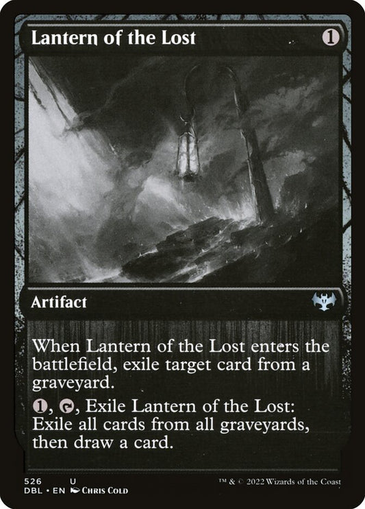 MTG Card Title: Lantern of the Lost DBL/526