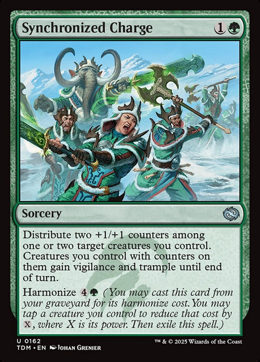 MTG Card Title: Synchronized Charge TDM/162